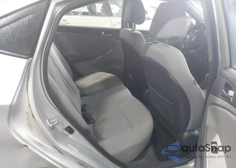 2017 Hyundai Accent Value Edition z USA, uszkodzony, nr VIN KMHCT4AE3HU343309